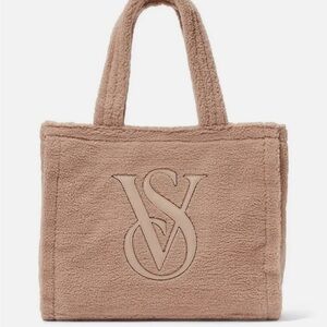 Victoria's Secret Sherpa Stay-Over Bag – Cozy, Chic Overnight Travel tote